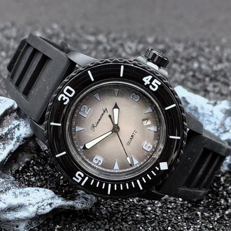 

JYL Пара Часы Стиль Rolex Студентский Силиконовый Ремешок Black корнелл красный
