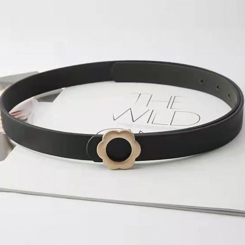 Pu Heart Trendy And Butterfly Buckle Womens Belt Fashionable Accessory For School And Work