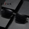 Men's Polarized Square Metal Frame Sunglasses UV Protection