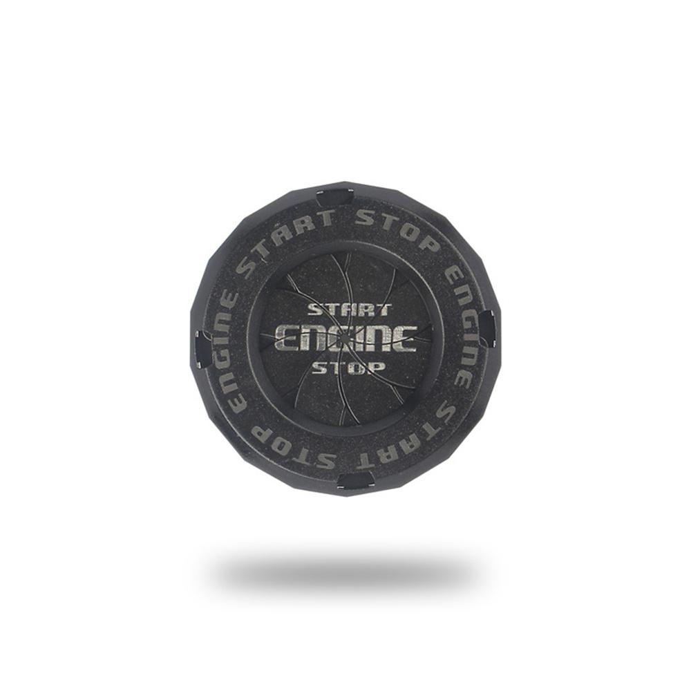 

Автомобильный мото-двигатель, кнопка запуска, остановки, крышка, переключатель зажигания, поворотный защитный колпачок, украшение интерьера, наклейка-декор чёрный