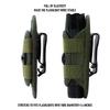 Small Duty Belt MOLLE Torch Holster, Open Top Tactical Flashlight Pouch with 360 Degree Rotation Clip for Outdoor Activities