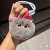 Taschenanhänger Katze Plüsch Anhänger Felliger Plüschball Schlüsselanhänger Imitation Kaninchenfell Schlüsselanhänger Frauen Mädchen