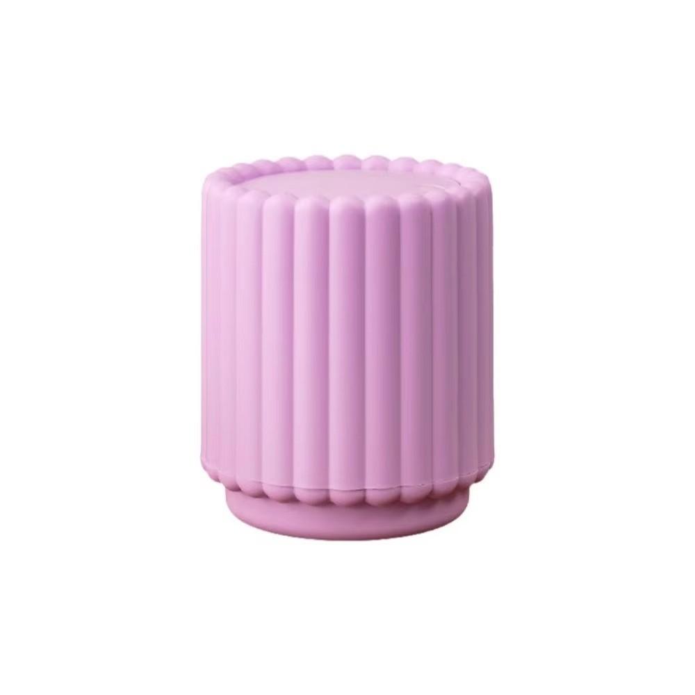 Plastic Desktop Trash Can Non-slip Storage Bucket Creative Garbage Bin  For Home Office