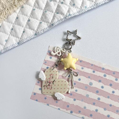 Portachiavi Creativi Cuffiette Piccole Colore Argento Portachiavi Cuffiette Ciondolo Carino per Cellulare per Donna