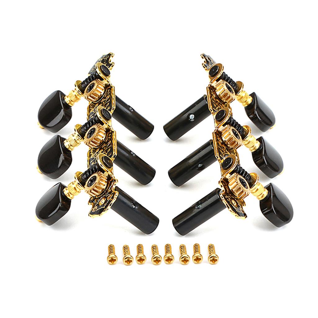 3R 3L Guitar String Tunings Pegs Classical Guitar Machine Head Knobs Tunings Key Left Right Hand Acoustics Guitar Tuner