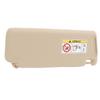 Front Sun Visor Beige Sun Visor Replacement for Land Cruiser Prado 2010‑2023 Left Hand Drive Left