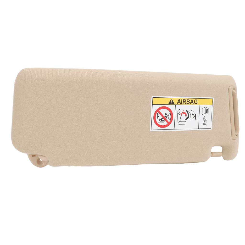 Front Sun Visor Beige Sun Visor Replacement for Land Cruiser Prado 2010‑2023 Left Hand Drive Left