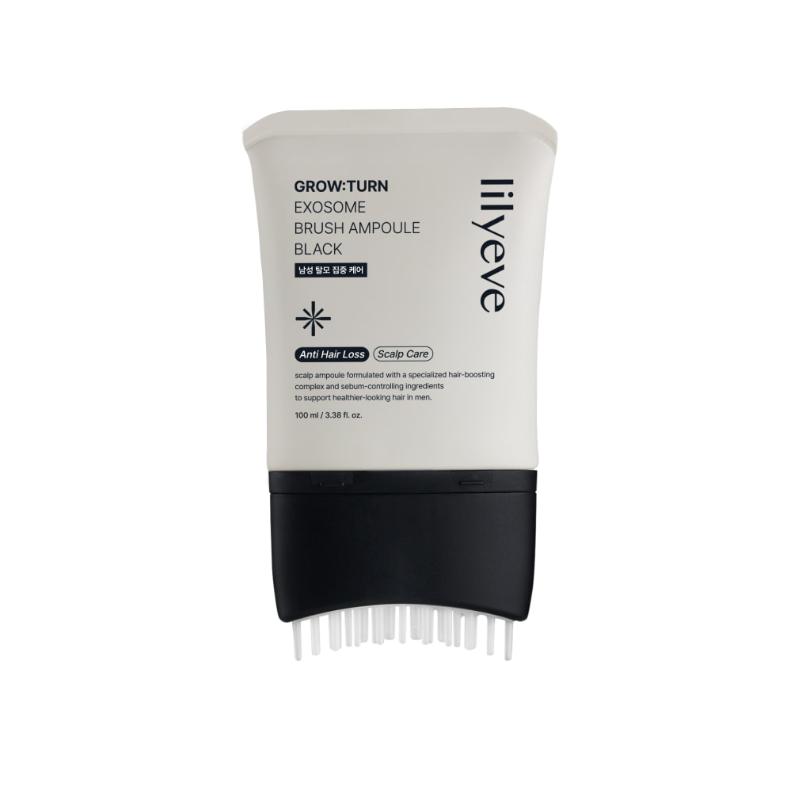 lilyeve Growturn Cepillo para Cuero Cabelludo Ampolla Exosoma / Colágeno Rosa / Hialurónico Azul / CICA PDRN / Negro / Dorado 30ml 100ml 140ml (8 Tipos, 30 Opciones)