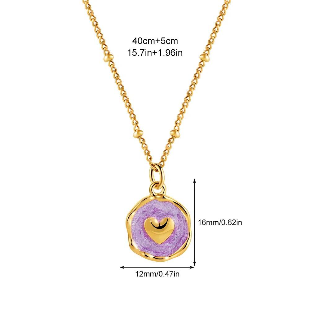 Heart Star Moon Necklace Cross Collarbone Choker Chain Literary Artistic Pendant Necklace  Gifts