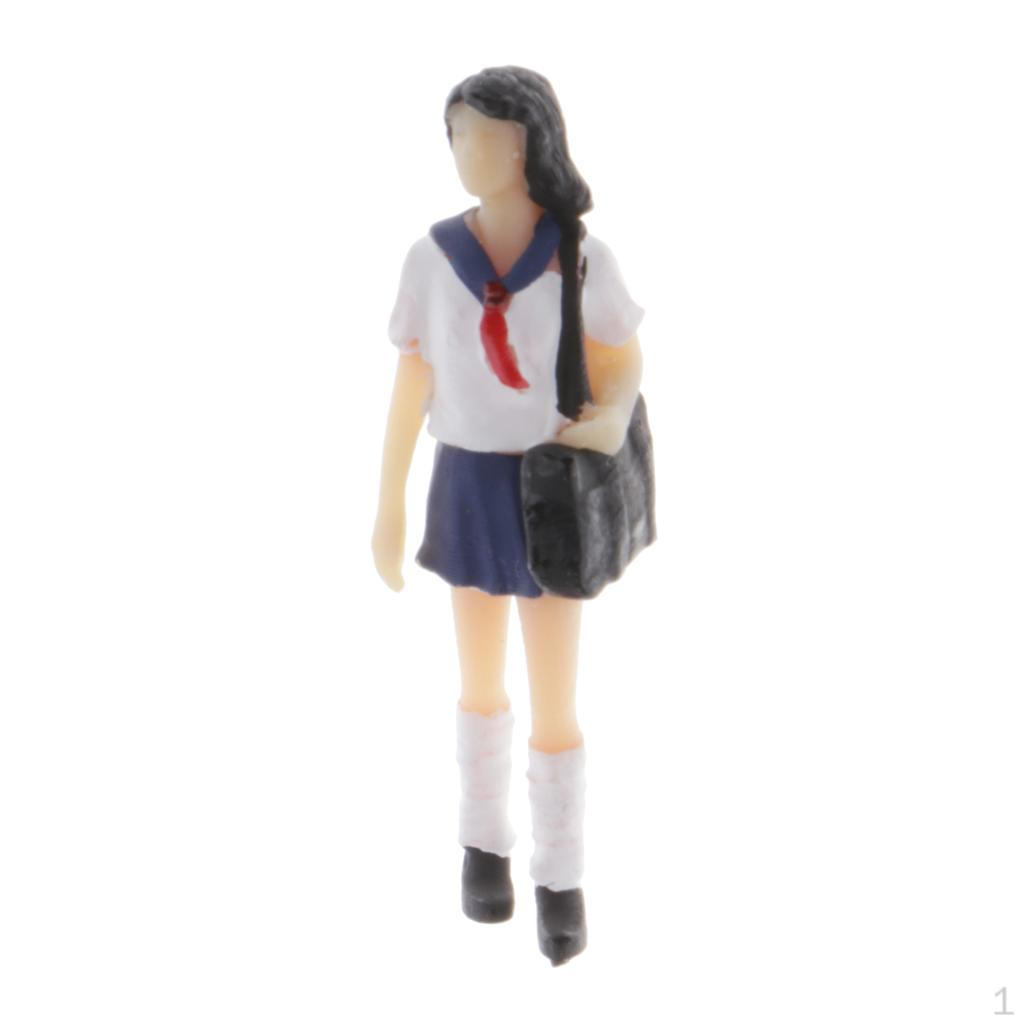1:64 Street People Men / Women Figures Model of Tables