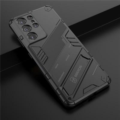 Funda Robusta Armor Cyber Antigolpes Para Samsung S21 FE S22 S23 Ultra Plus A14 A34 A54 A12 A13 A32 A52 A72 A73 A53 A33 Cubierta con Soporte