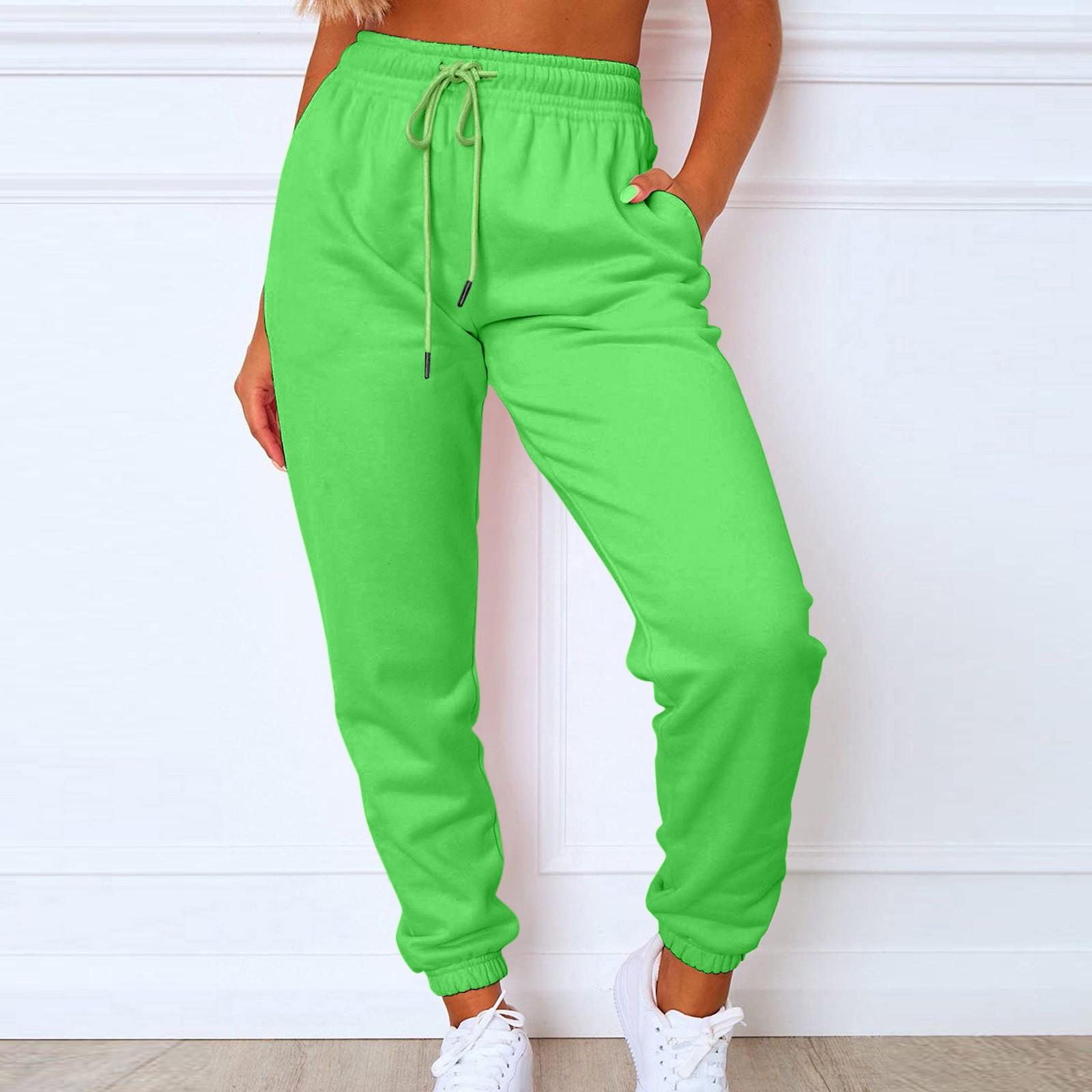 

Спортивные брюки-карго для женщин, спортивные, однотонные, с карманом на шнурке, повседневные спортивные брюки XXXL