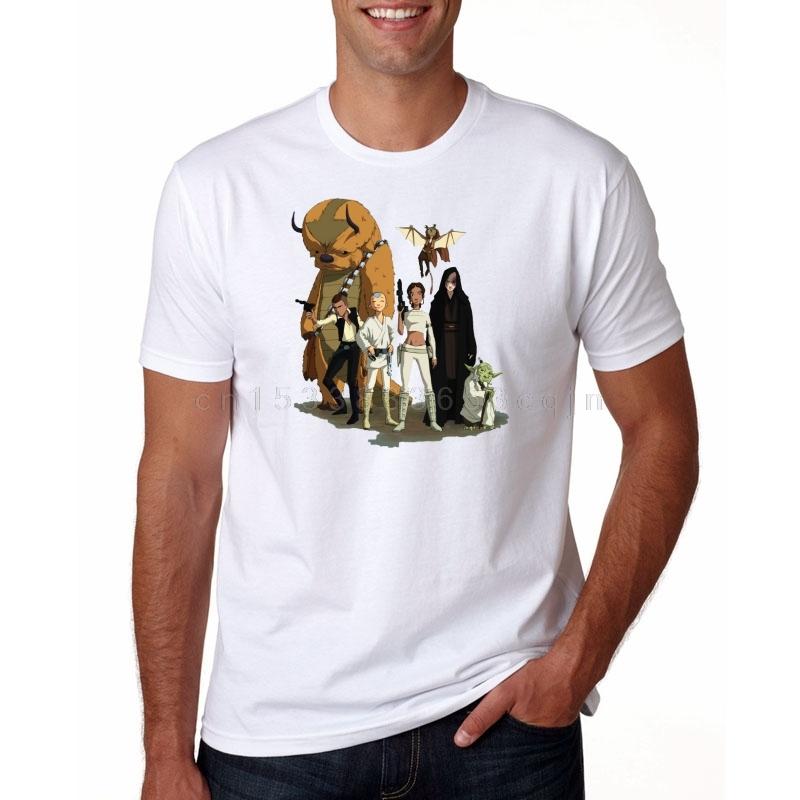 Mens T Shirt Avatar The Last Airbender Aang And Appa Anime Badass Tee