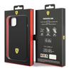 Ferrari Fehcp14Ssibbk Iphone 14 / 15 / 13 6.1 Czarny/Black Hardcase Silicone Metal Logo