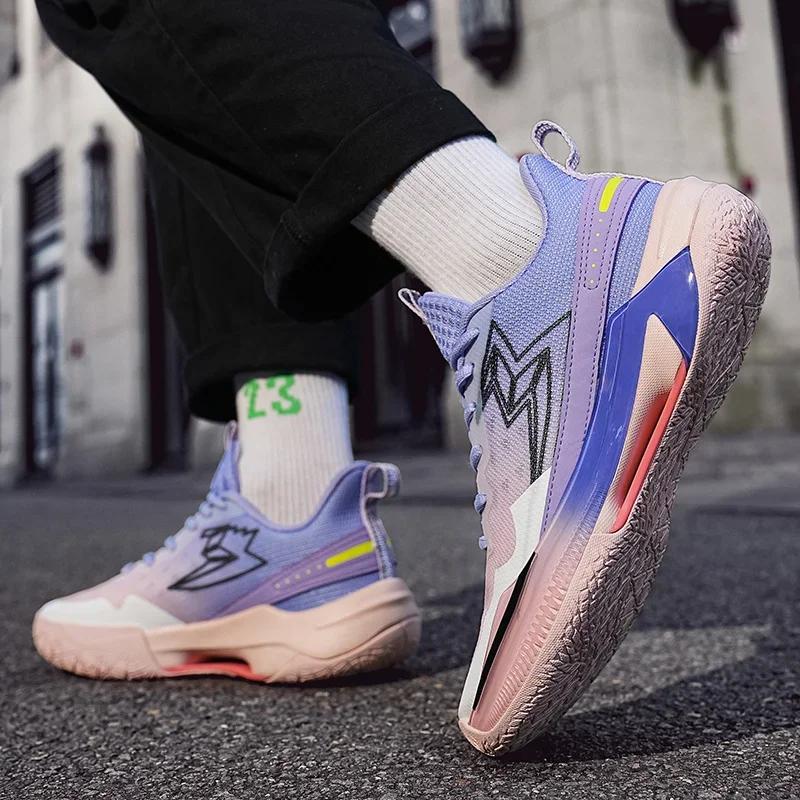 Professional Brand Basketball Sneakers Men Women Fashion Rainbow Sports Shoes Basketball Mens Trainers Zapatillas De Baloncesto