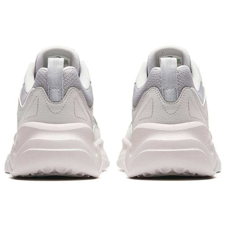 Anta Chao Bai Gz Cushioning Slip Resistant Abrasion Resistant Low Top Casual Shoes Men's Beige Gray 112348812-7