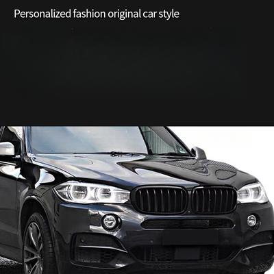 Grilă Sport Rinichi Față Negru Lucios Lamelă Simplă Pentru BMW F15 X5 F16 X6 2014-2017 Plasă Înlocuire Grilă de Curse