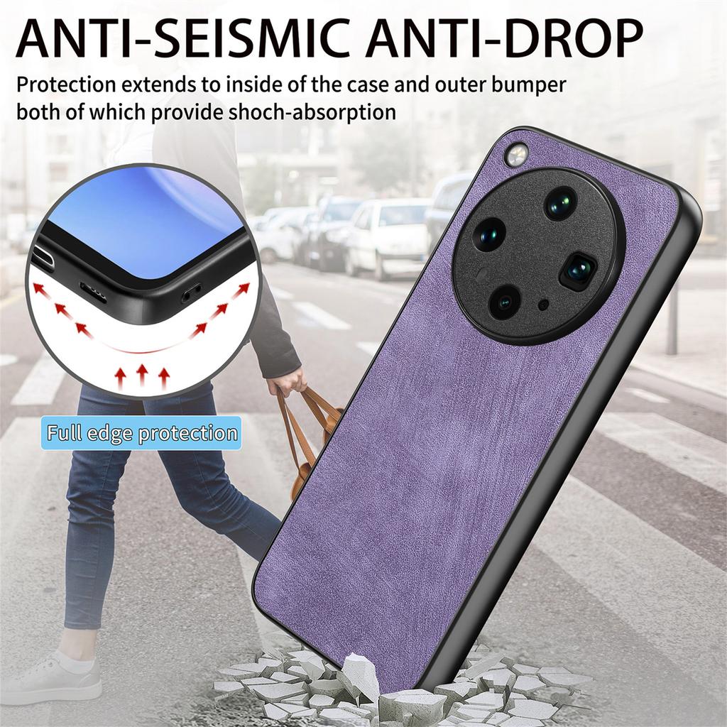 For Oppo Find X8 Ultra 5G Case Shockproof Slim Retro Leather Phone Back Cover