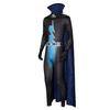 Megamind Cosplay Halloween Jumpsuit Cloak Set Performance Costume For Adult