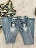 Tall Girl Low Waist Ripped Micro Flare Jeans - Slim Fit Summer Pants