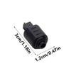 Durability 3.5mm Female Mini Plugs To Toslink Male Audios Adapter for Home Travel Use TosLink Plugs To Optical Plugs