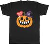 Pumpkin Kisses Halloween Wishes Unisexs TShirt Trick or Treat Spooky Costume Tee