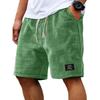 Pantaloncini da Uomo a Nido d'Ape Casual Estivi Larghi Traspiranti Pantaloncini da 5 Pollici Moda Uomo Stile Americano