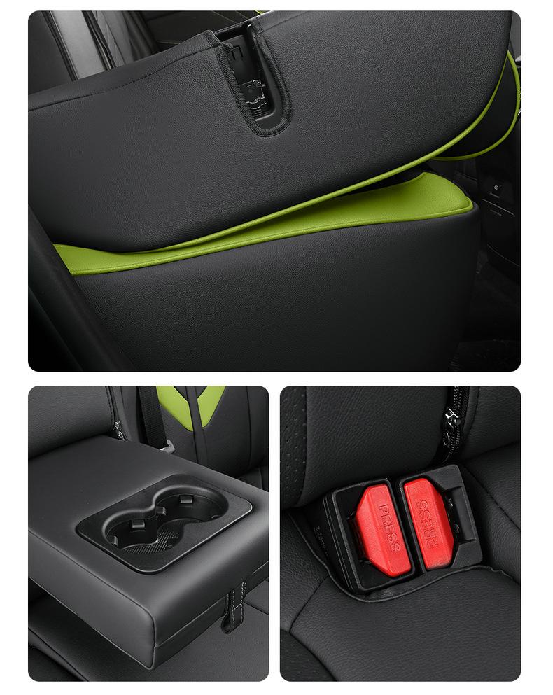 Universal Full Surround Perforated Leather Car Seat Cushion for Dongfeng Fengxing Leiting