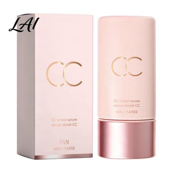 CC Cream Leve 40G Creme com Cor Corretivo Cobertura Construível Hidratante Beleza Facial Tom de Pele Natural Equilibrador Hidratante