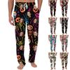 Men's Halloween Pajama Pants with Pockets for Home and Casual Wear