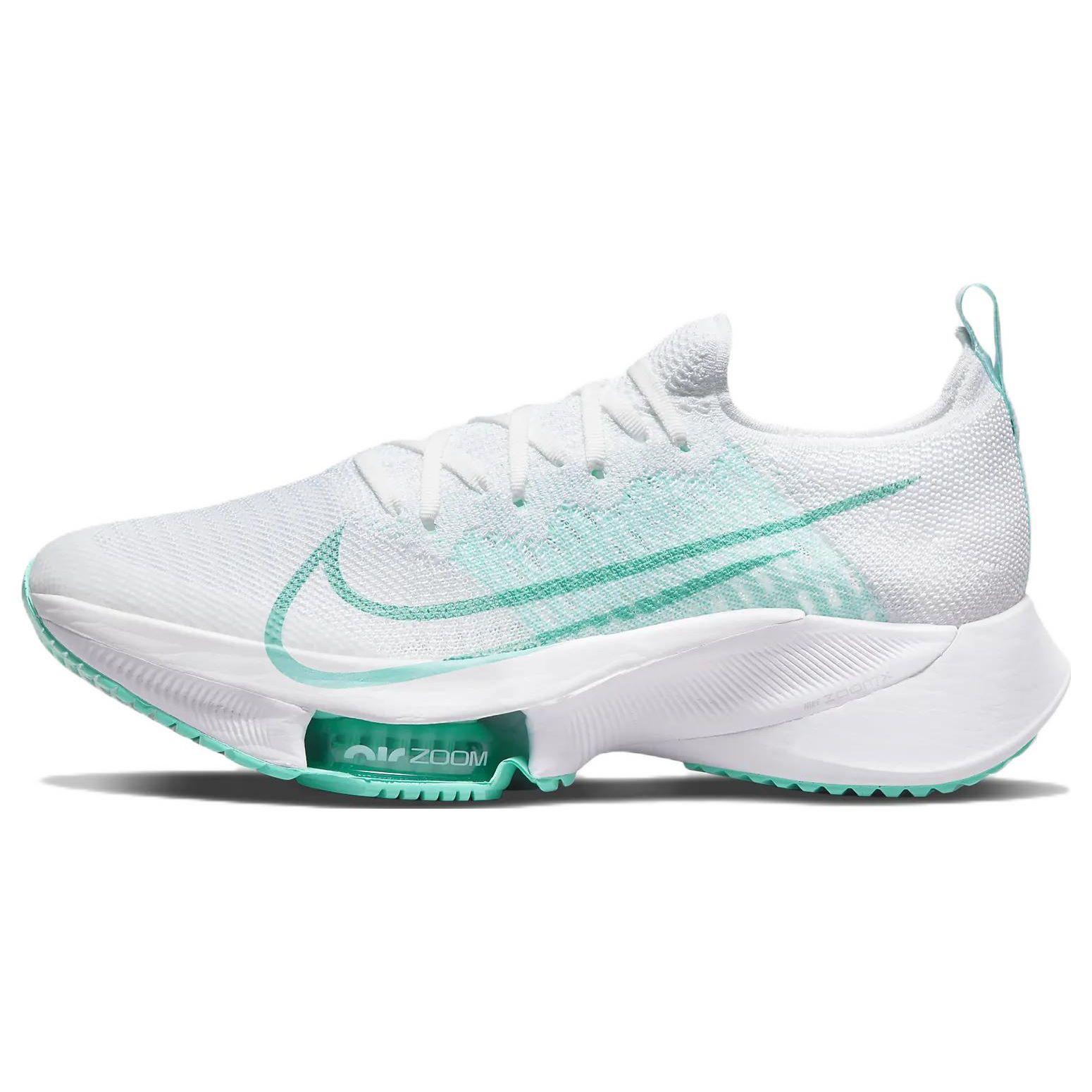 

Nike Air Zoom Tempo NEXT% Flyknit White Hyper Turquoise Women Sneakers CI9924-103 36