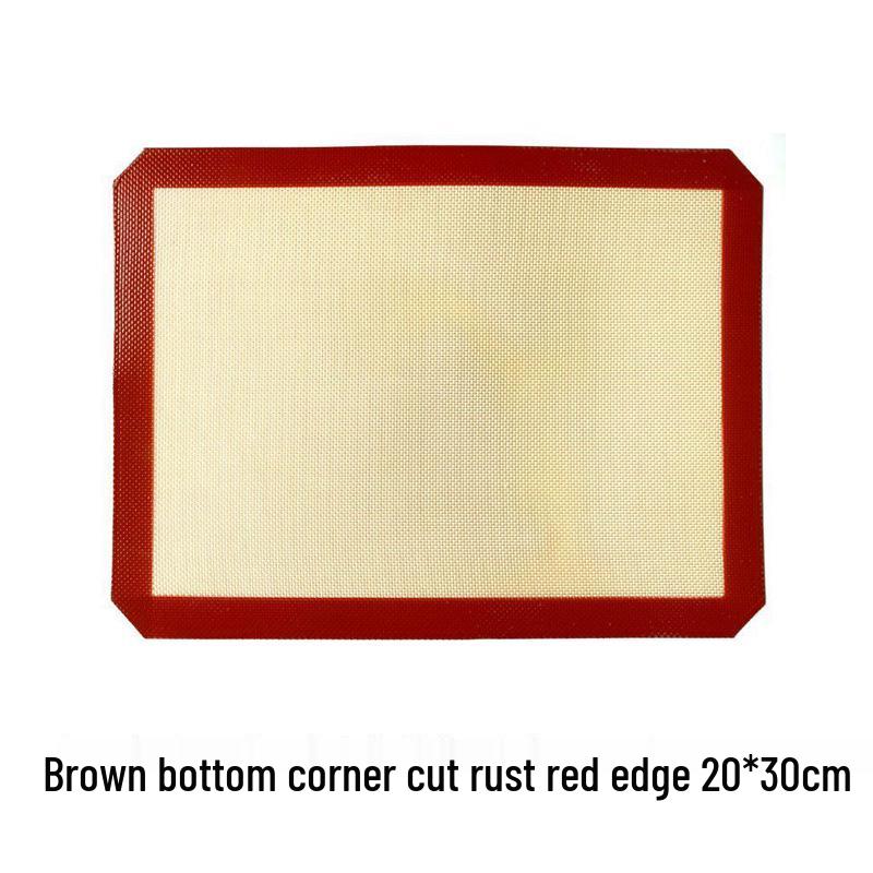 Coffee Silicone Baking Mat: 0.7mm Thick, Heat-Resistant, Platinum Silicone for Baking and Kneading