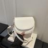 Vintage Personalized Single Shoulder Saddle Bag Women Casual Simple Fashion Crossbody Handbag