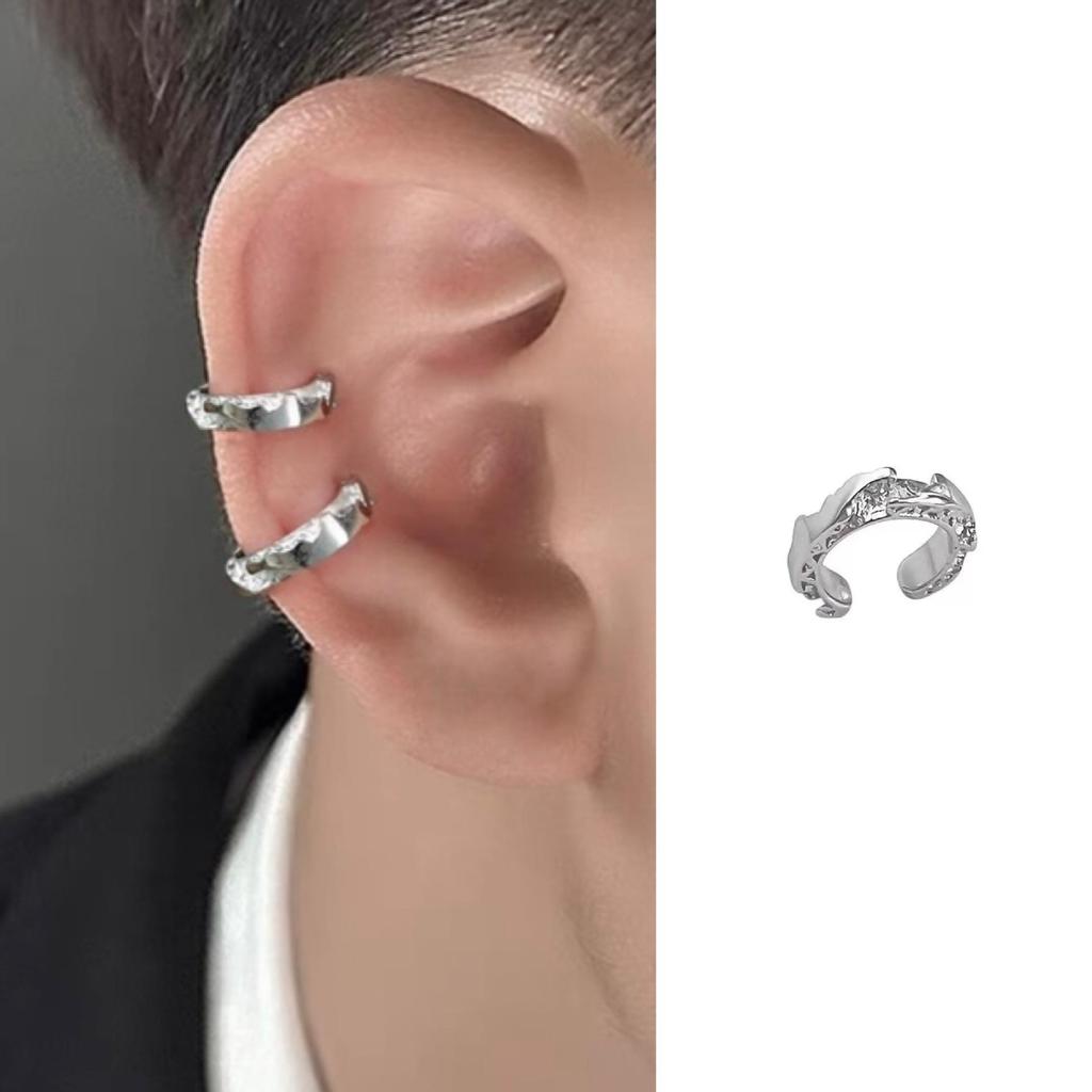 Painless Men's Ear Cuff: Vintage Chic, Niche Design, No Piercing Required
