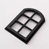 Plastic Miniature Doll House Window Frame For Creative Doll Accessories Photo Props