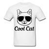 Cool Cat Shirt Summer Cat Head T-Shirt Size S-6XL