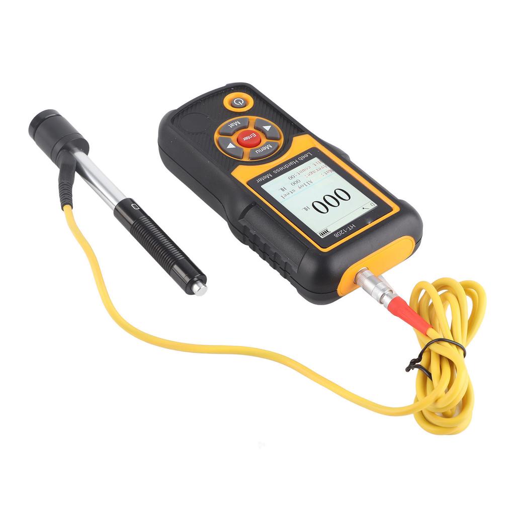 Digital Hardness Tester ABS High Accuracy Hardness Meter Durometer Scale with TFT Color Screen HT 1208