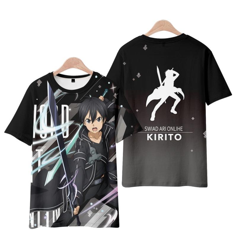 Sword Art Online AnimeT-Shirts Men Women Tee Shirt Short SleeveT Shirt Plus Size Tops
