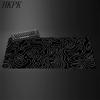 Black and White Lines Art Mouse Pad Large Computer Gaming MousePads Desk Mats Carpet Anti-slip Laptop Soft Mice Pad Mouse Mat