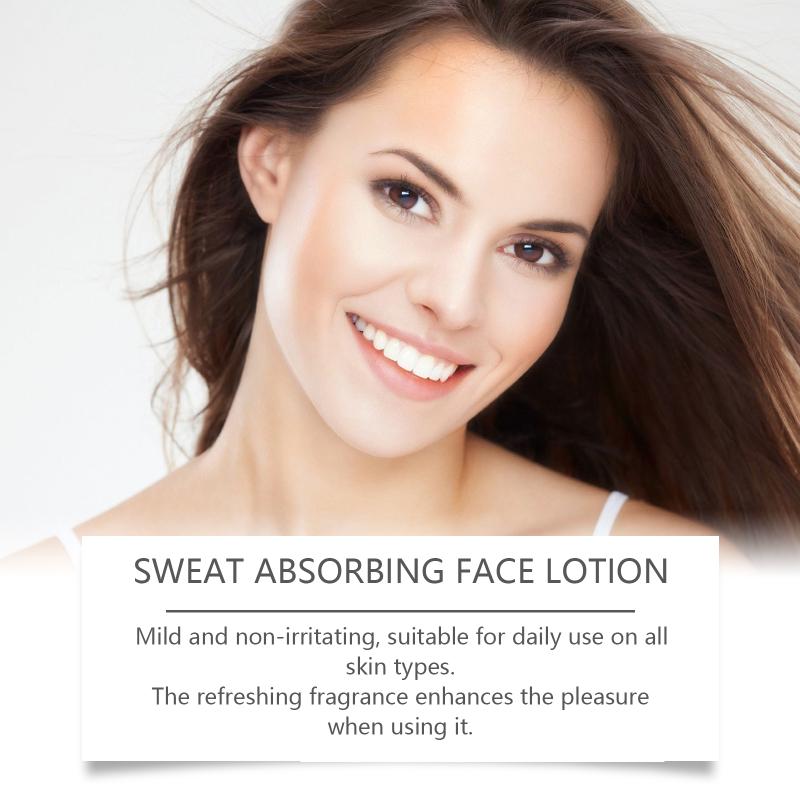 Sweat Absorbing Lotion For Face Oil Control Improve Roughness Refreshing Prevent Clogging Pore Moisturizing Face Cream