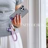 Universal Braided Mobile Phone Lanyard For iPhone 17 ProMax Cartoon Doll And Star Hanging Chain Ring Cord with Patch Wrist Strap