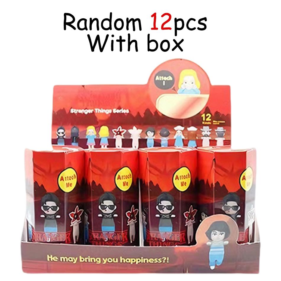 Stranger Things Figure Toys Demogorgon Eleven Steve Robin Dustin Collection Figure Gifts Toy Phone Computer Decoration