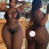 Adult Couples Exotic Onesie Costume Set See Through Mesh Full Body Stocking Sexy Lingerie Erotic Women Jumpsuit For Temptation