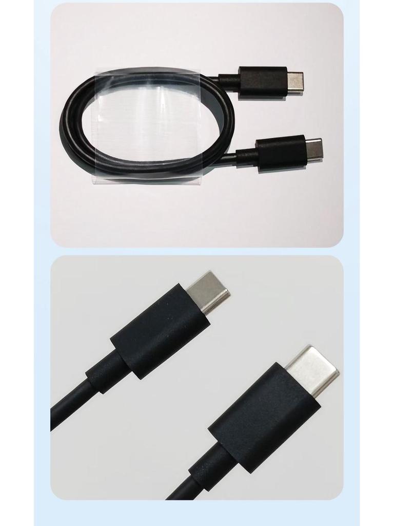 Dji 100W Dual Type-C Schnelllade- & Datenkabel für Drohnen - 0,5m