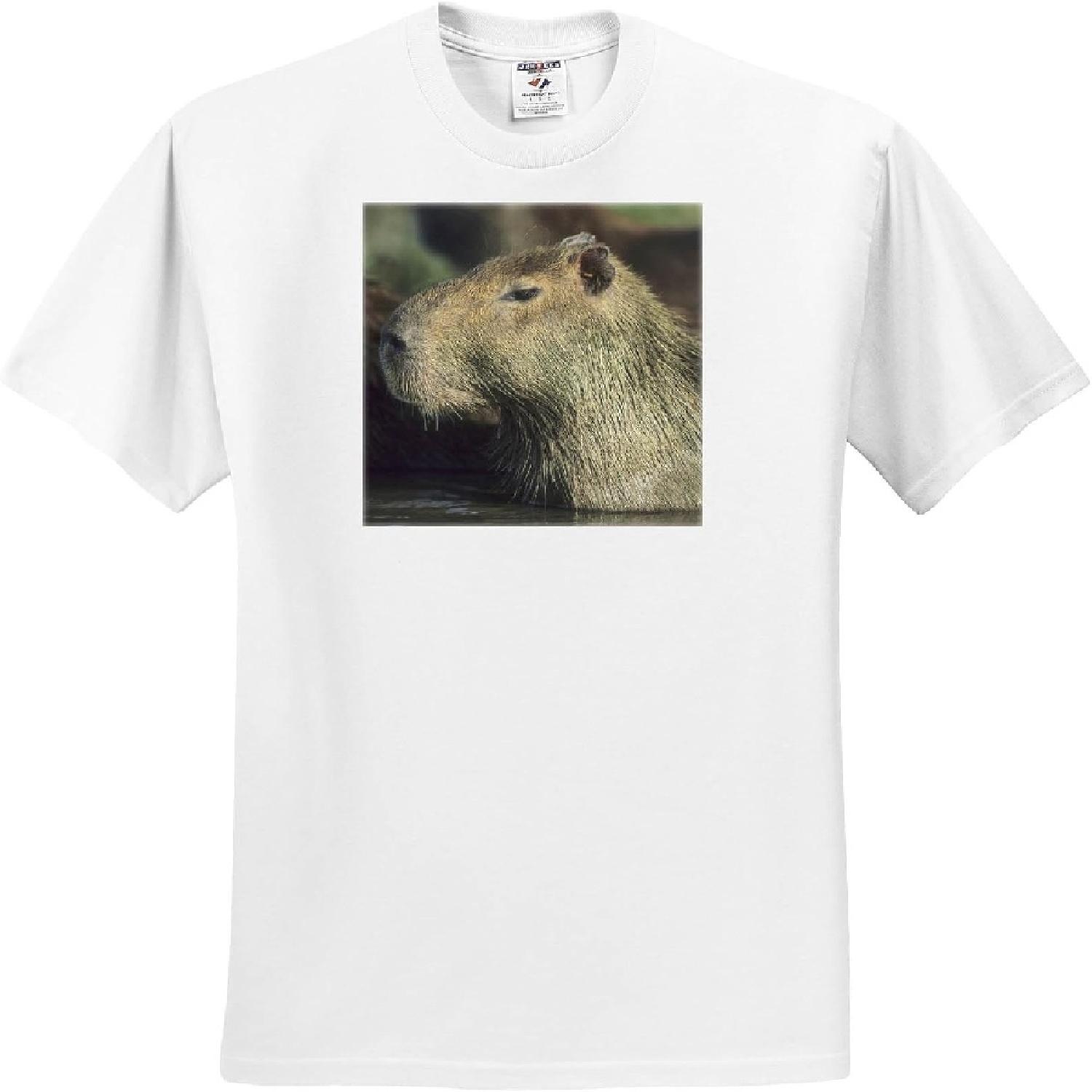 3dRose, Capybara Wildlife, Llanos, Venezuela - SA20 KSC0009 - Kevin Schafer, T-Shirt S
