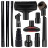 12Pcs Plastic Vacuum Connector Set Universal Vacuum Attachments Kits for Dry Wet Debris Removal and Secure Attachment