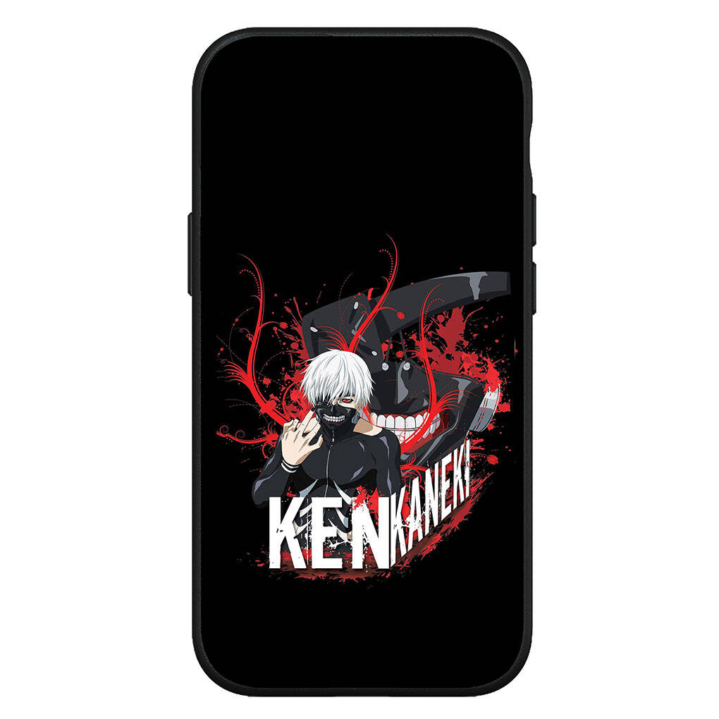 

Чехол для iPhone 17 16 15 Xiaomi Poco Redmi Note 14 13 12 11 Pro 16e Samsung Galaxy S25 S24 S23 OPPO Huawei Мультяшный Токийский гуль Кен Канеки Чехол для телефона for Redmi Note 13 5G