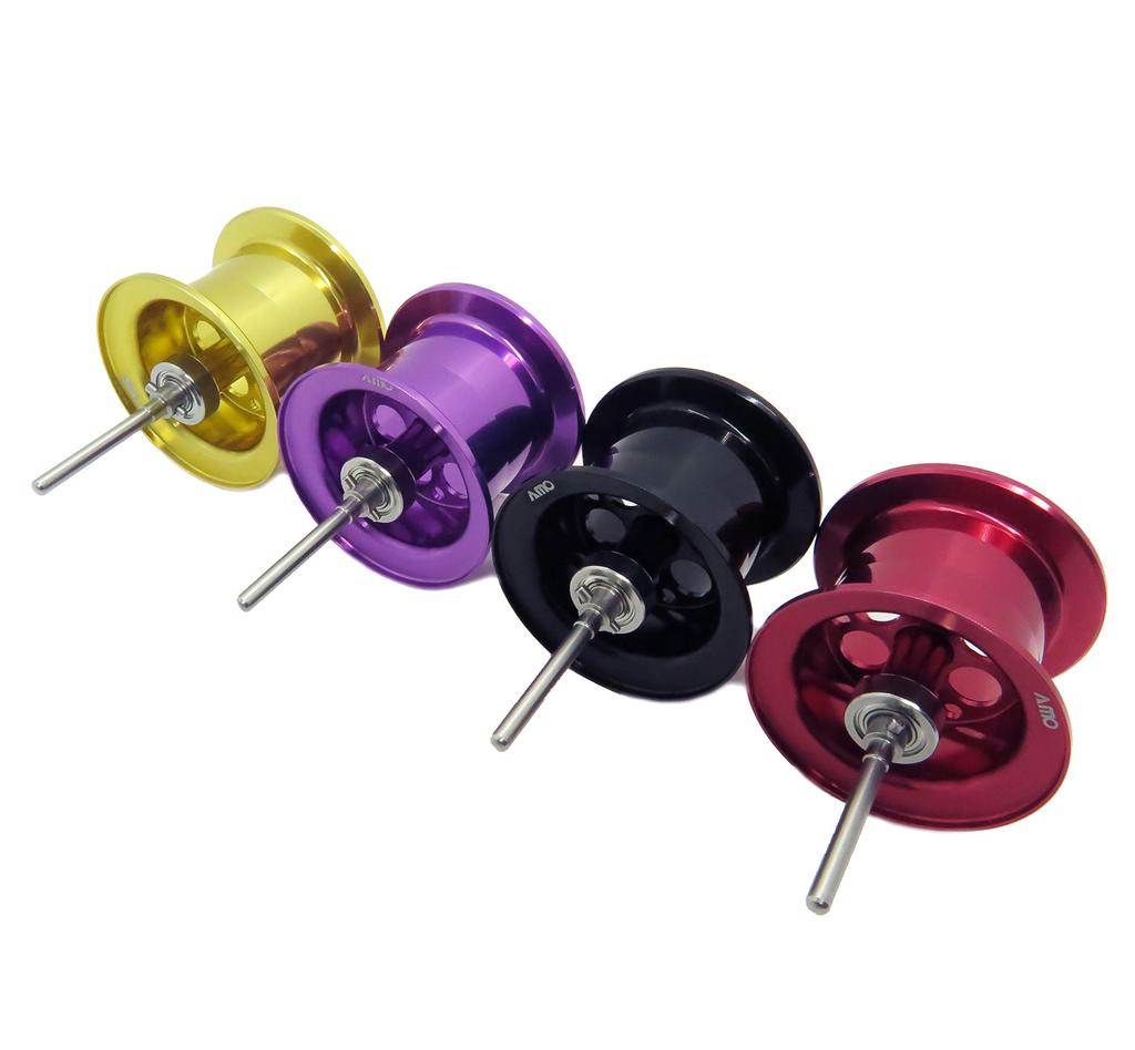 Aoarashi Lures: Abu Revo Beast Custom Spool, Basstile Spool, REVO BEAST, ROCKET BEAST X Compatible, Bait Finesse Spool, Shallow Spool