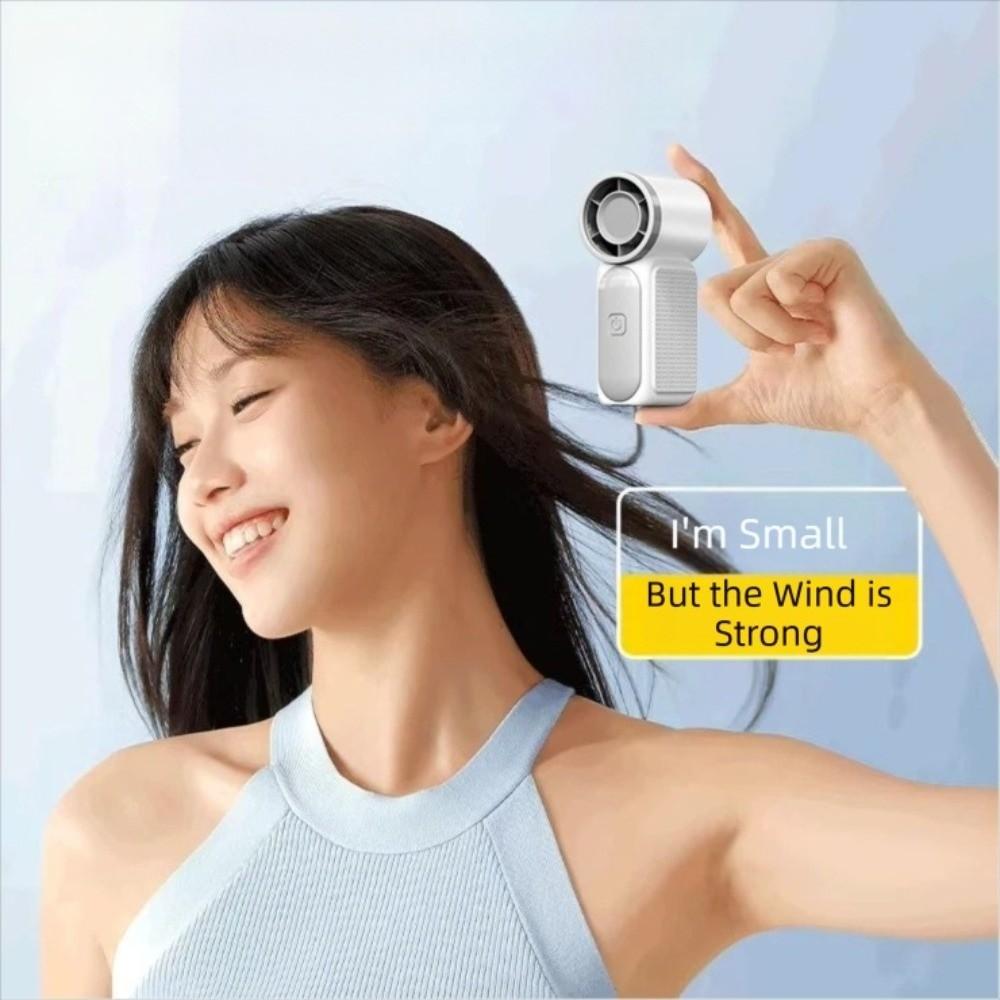 LED Display Desk Fan 100 Adjustable Settings Turbo Fan Portable Mini Handheld Fan  Outdoor
