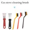 5Pcs Stove Cleaning Brush Gas Stove Cleaning Wire Brush Kitchen Tool Metal Fiber Brush Strong Decontamination